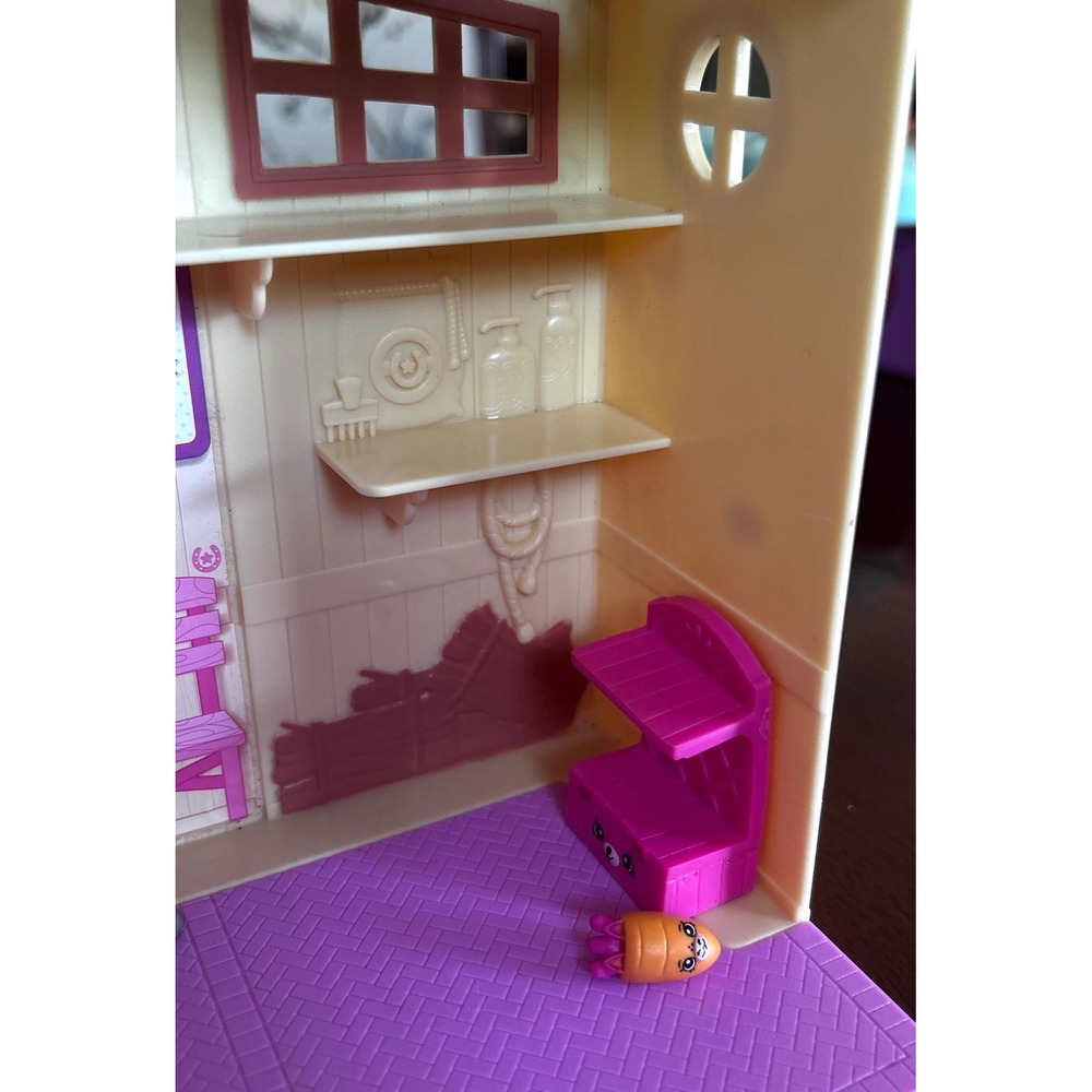 Shopkins Happy Places Happy Stables Playset Plastic OS Pink Excellent Kawaii - Picture 6 of 10